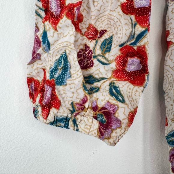 Hollister Long Sleeve Floral Romper Women’s Size XS - Picture 8 of 13